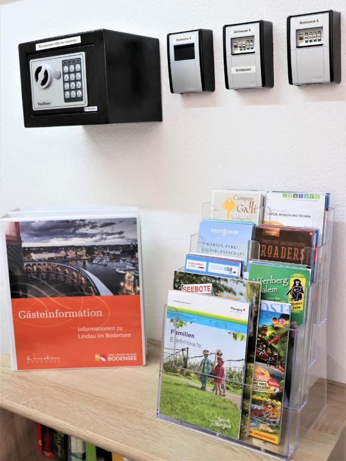 Ferienwohnung #4 Mit Terrasse In Zentraler Dennoch Ruhiger Lage - Stadtbus Vor Der Tuer! Lindau  Eksteriør billede